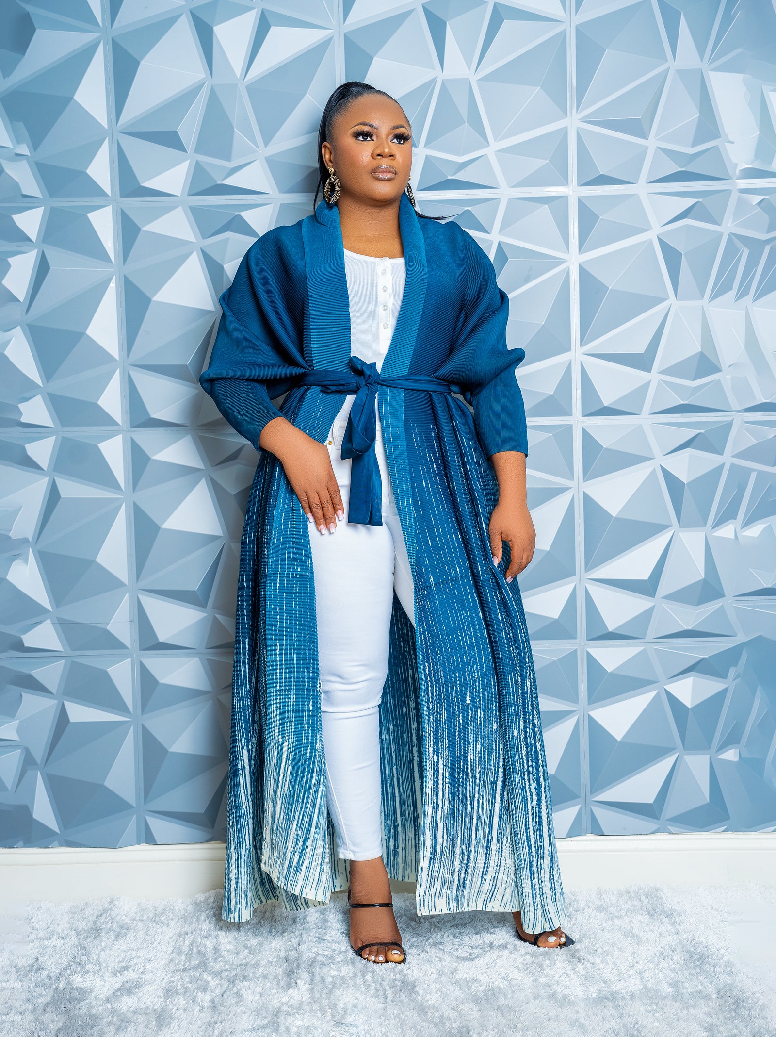 Crimson Glow Robe (TEAL)