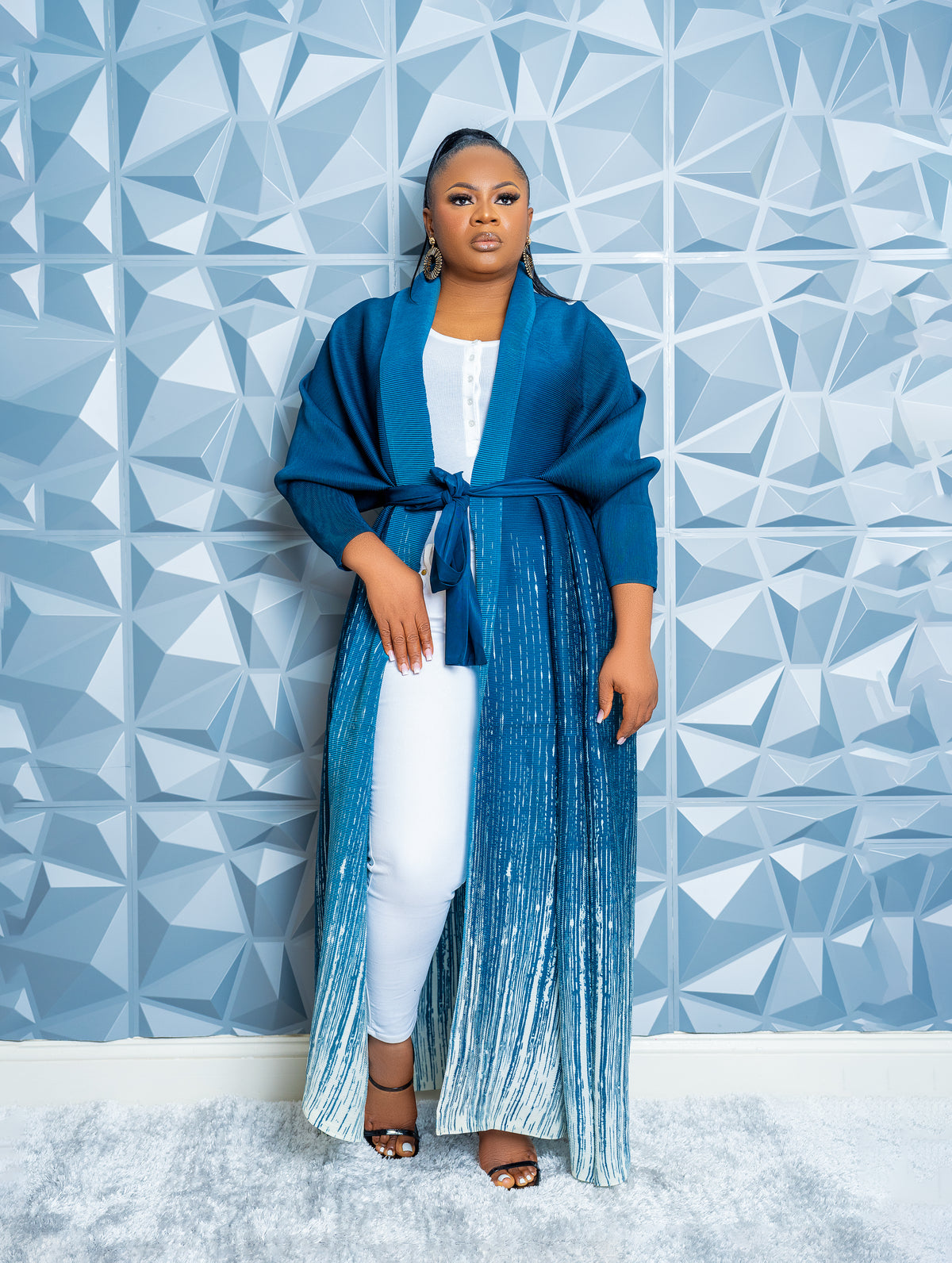 Crimson Glow Robe (TEAL)