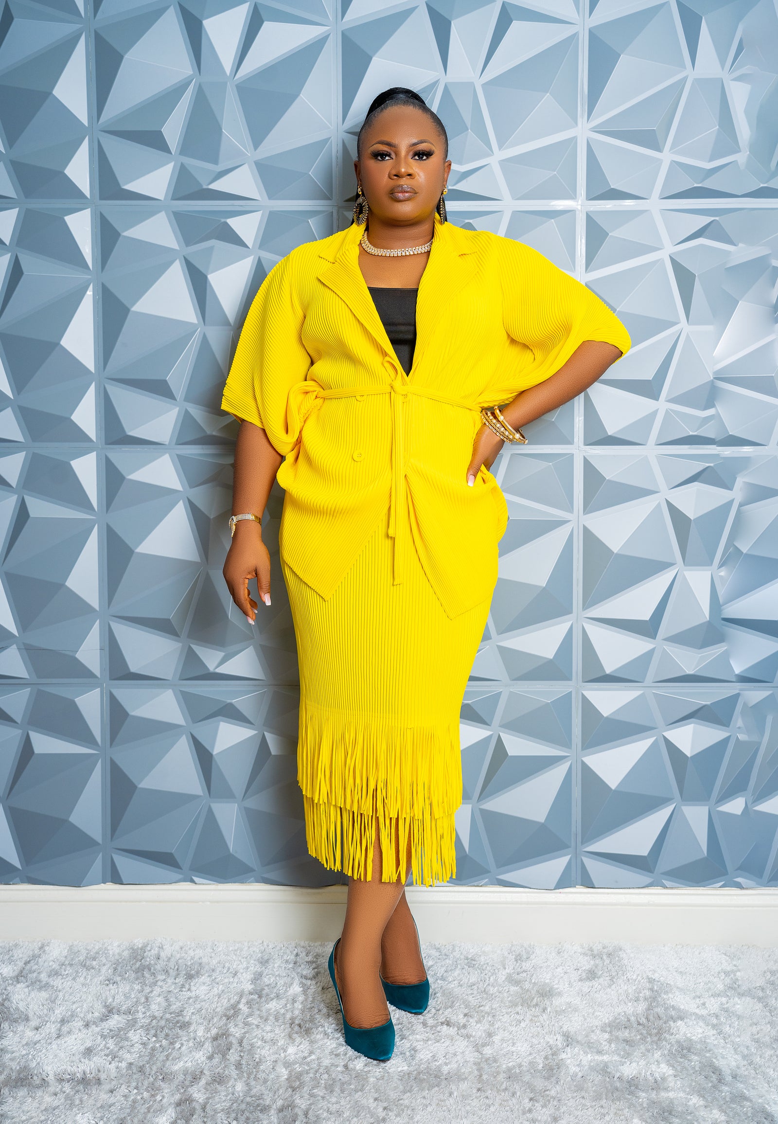 Fringe Luxe Set (YELLOW)