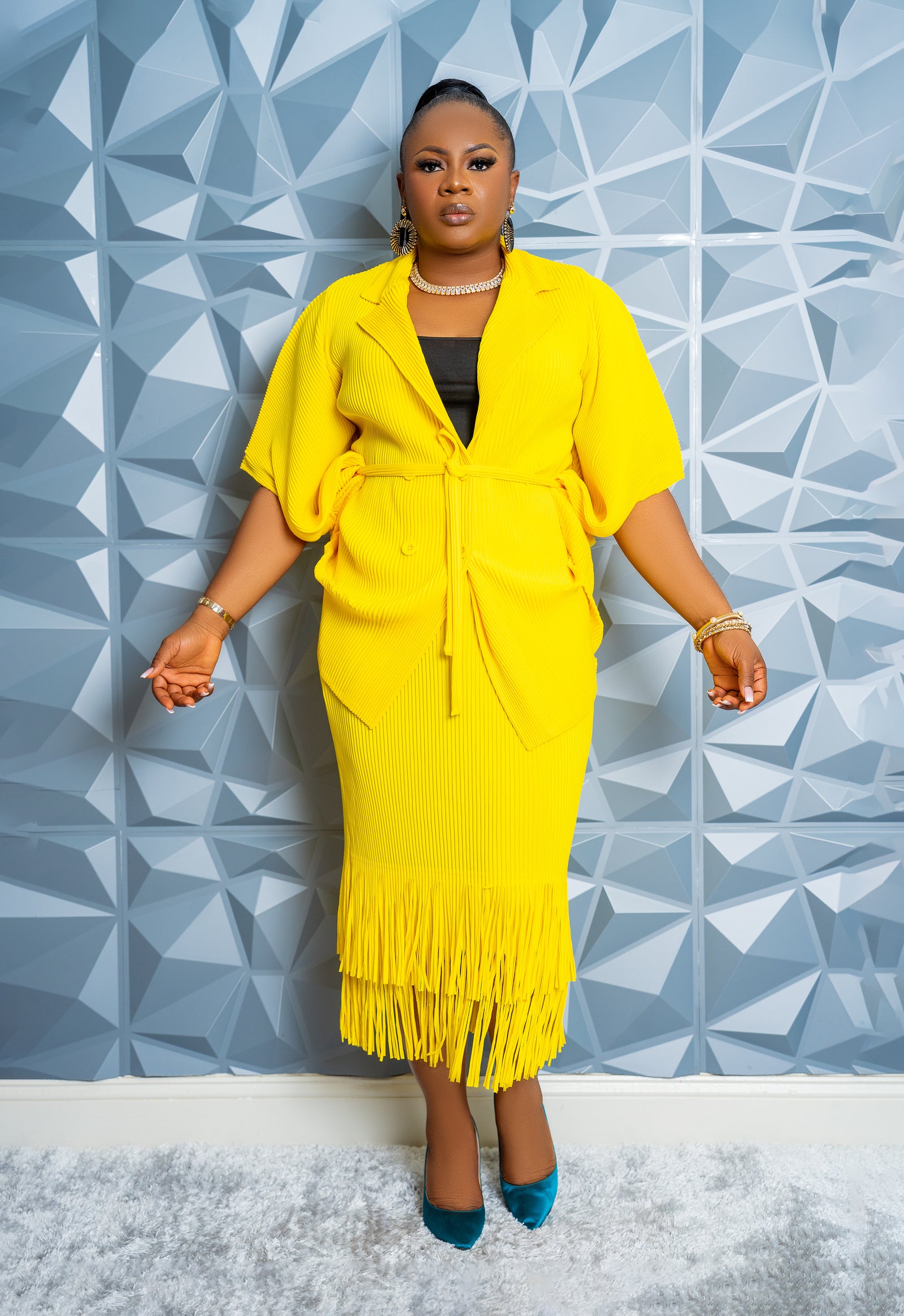 Fringe Luxe Set (YELLOW)