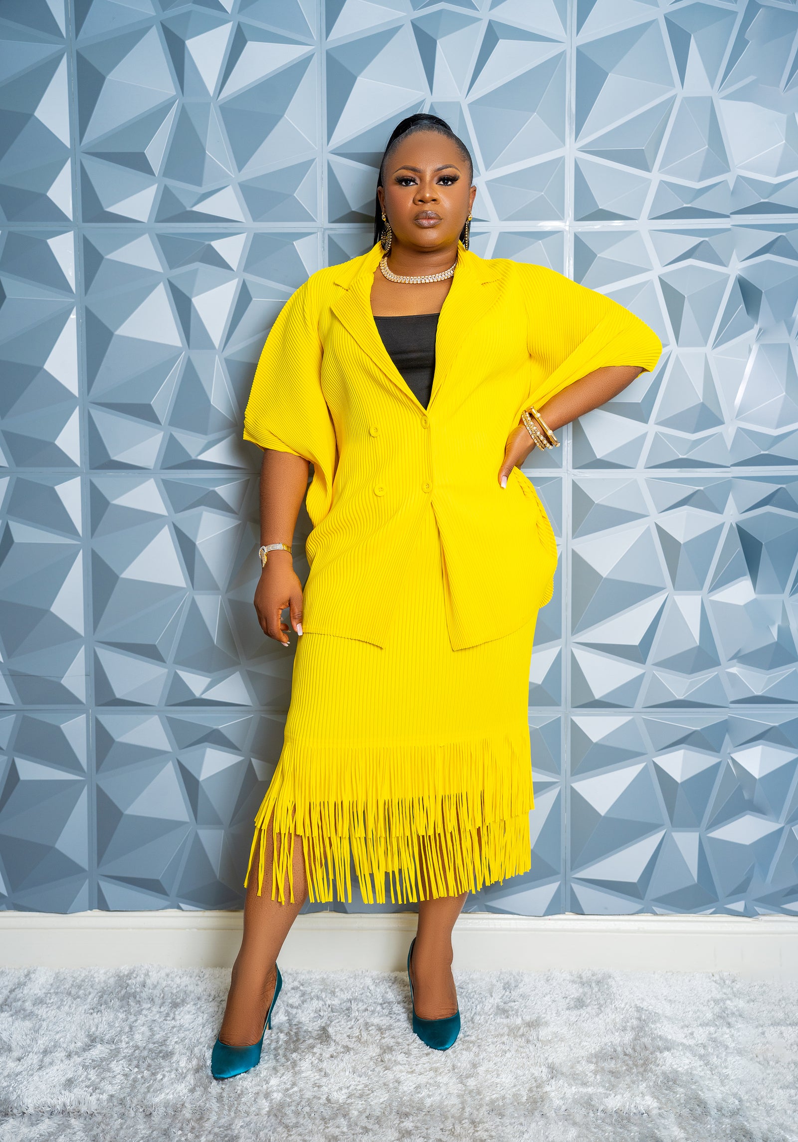 Fringe Luxe Set (YELLOW)