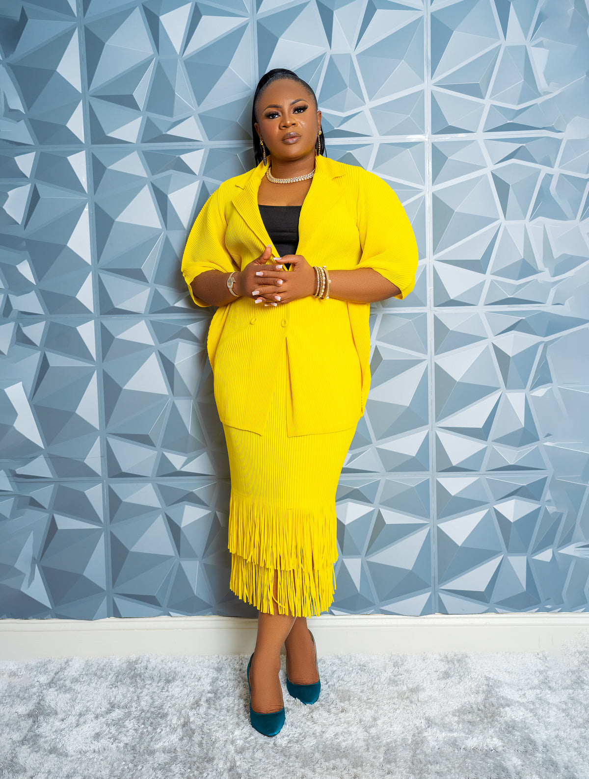 Fringe Luxe Set (YELLOW)