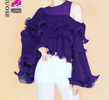 So In Love Ruffle Top