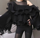 So In Love Ruffle Top