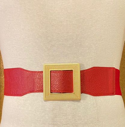 Red stretch belt (NEW)